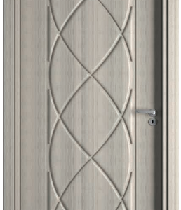 Dikdörtgen Çizgili Kompozit İç Oda Kapısı